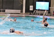 Vaterpolo: „Vukovima“ Tisa plitka Momenat kada Novobeograđani napadaju ka golu Bečejaca