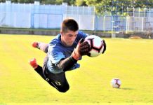 Fudbal: Stigao golman Miljan Drinčić Doleteo kraj tise: Golman Miljan Drinčić