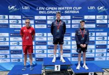 Plivanje: Tamaš Farkaš osvojio prvu evropsku medalju na otvorenim voda Trojica prvoplasiranih plivača na LEN kupu u Beogradu