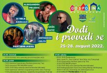 Gospojina 2022 – koncerti rokenrol i folk muzike