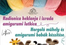 Radionica heklanja danas u biblioteci u Bečeju