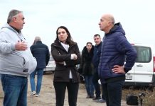 Vetrozaštitni pojas na mestu divlje deponije