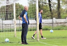 Fudbal: Bečejci izgubili (0:2) odloženu utakmicu u Kuli Ne napušta ga optimizam - Trener Bečejaca Damir Dakći golman Isidor Milovaov
