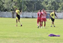 Fudbal: Uspela generalka „gatovaca“ kraj Tise Ognjen Đuričin (7) prima čestuitanja za prvi golu dresu Mladosti