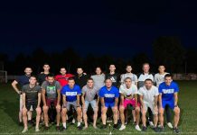 Vojvodina kao domaćin osvojila 14. „Trofej Bačkog Gradišta“ Pobednici 14. Trofeja Bačko Gradište spredsednikom Stojanom Stojanovićem | Foto: FK Vojvodina