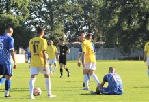 Fudbal: Posle dva posta, radost kraj Tise Momenat sa utakmice kraj Tise