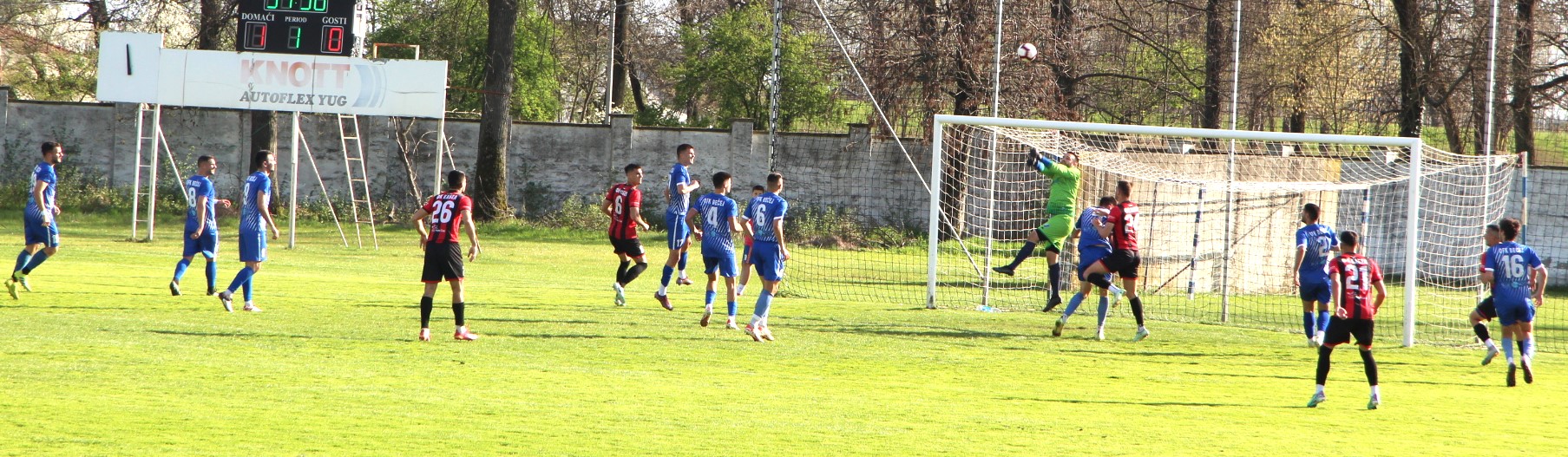 Uspešna intervencija golmana Bečejaca MIlovanova