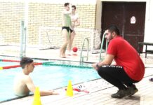 Vaterpolo: Bečejac Marko Ićitović na svetskom prvenstvu Mladi reprezentativac Marko Ićitović sa klupskim trenerom Milošem Brkljačem