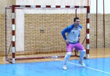 Futsal: Lideri, a krpe tim Trener - igrač Bečejaca Sava Vadaski