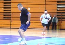 Veterani odigrali četvrtfinalne utakmice bečejskog turnira Veteran Milan Brkljač sa loptom