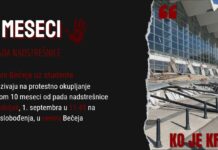 1. septembar: Dva protestna skupa najavljena za ponedeljak Plakat | Skup povodom 10 meseci od pada nadstrešnice u Novom Sadu