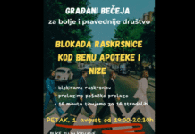 Danas u Bečeju: Blokada raskrsnice i 16 minuta tišine – devet meseci od tragedije sa 16 stradalih
