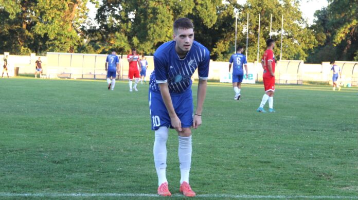 Strelac jedinog gola za Bečejce Stefan Janković Strelac jedinog gola za Bečejce Stefan Janković
