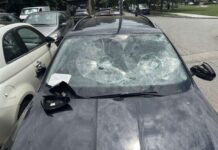 Koalicija za slobodu medija i SafeJournalists: Nova faza ugrožavanja bezbednosti novinara i njihovih porodica Automobil Davida Gruhonjića (foto: Dinko Gruhonjić)