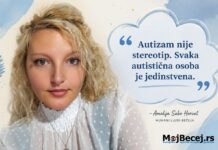 „Autizam nije stereotip“: Amalija Sabo Horvat ukazuje na predrasude sa kojima se suočavaju autistične osobe