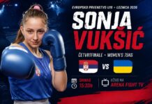 Sonja Vukšić danas u četvrtfinalu Evropskog prvenstva: Meč protiv Ukrajinke od 15.30
