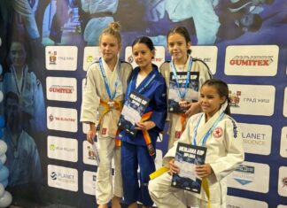 Džudisti „Mladosti“ osvojili sedam medalja u Rožajama, Nišu i Bačkom Petrovcu