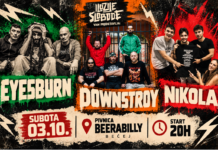 NiKola, Downstroy i Eyesburn nastupaju 3. oktobra u Bečeju