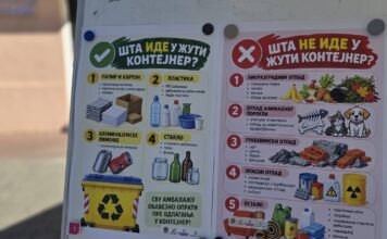 Šta ide u žuti kontejner? „Eko kutak“ okupio predstavnike Potisja-Bečej, Opštine Bečej i Kancelarije za mlade