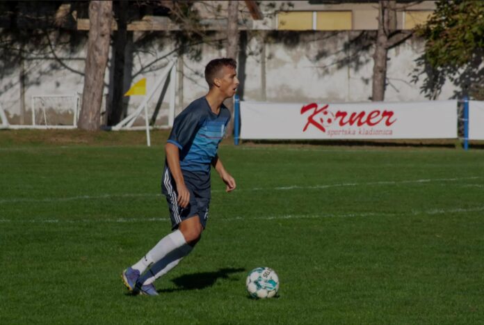 Luka Božičić se rano povredio | Foto: V. Jankov